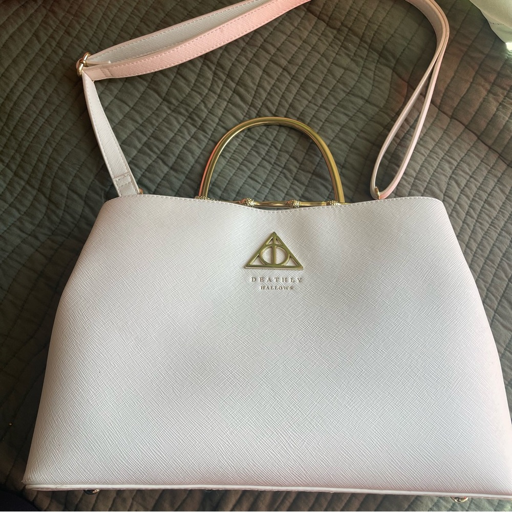 Loungefly Harry Potter Deathly Hallows Elder Wand Crossbody Handbag Purse